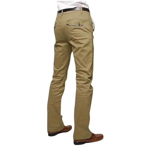 Men's Pants Dress Business Pants Straight Fit Mens Fashion Tactical Combat Pant Cotton Twill Trousers Durability3