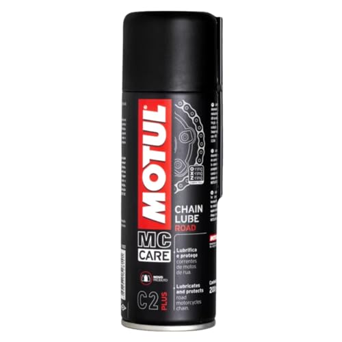 Qual o Melhor Lubrificante para Corrente de Moto Alta Cilindrada de 2025? Melhores Ranking 12 SPRAY LUBRIFICANTE DE CORRENTES MOTOS STREET RUA MOTOBOY URBANO - MOTUL - C2+ PLUS CHAIN LUBE - 200 ML