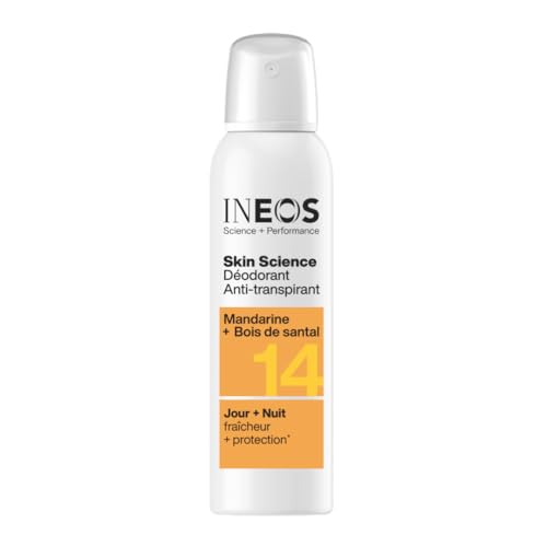 Déodorant anti-transpirant INEOS aerosol 200ml contre les mauvaises odeurs
