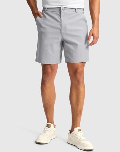 Men's G Gradual Golf Dress Shorts 7"/9" Stretch Casual Work Flat Front Shorts
| G Gradual Men's Quick Dry 7"/9" Stretch 