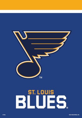 St. Louis Blues Garden Flag Hockey Licensed 12.5" x 18"