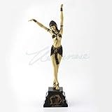 size:21*11*56.5CM HGNMK Esculturas decoración del hogar Figurilla Figuras coleccionables Decoración de Resina Escultura de Maestro de Arte Fábrica de Joyas de Bailarina egipcia