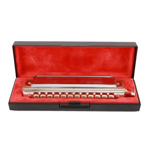ハーモニカ 12穴クロマチックハーモニカ楽器C調