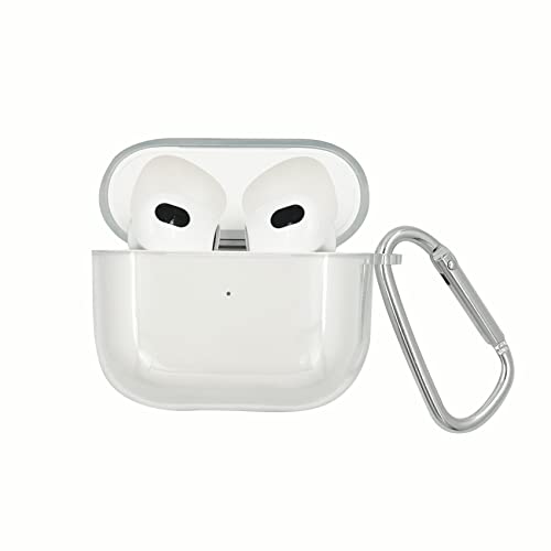 AirPods 3 P[X  2021 GA[|bY 3 p NA P[X SʕیJo[ Jrit h~ TPU \tg P[X 킢 h~ ϏՌ AirPods3ɓKp SERFER