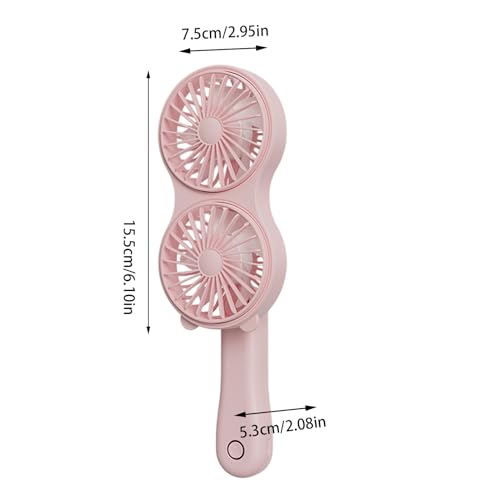 Ventilador portátil de mano USB para combatir el calor en el gimnasio 6