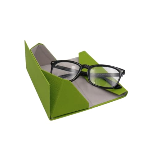 Image of Real Sic Glasses Case for Men and Women - Magnetic Folding Hard Shell Sunglass Holder - Inspired by Solid Color
