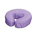 Microfiber Face Cushion Cover for Massage Table 12 Piece/a Set (Purple)