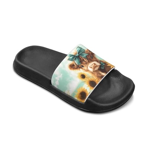 Girls Slide Sandals Lightweight Kids Summer Slippers Suitable Park, Have a Picnic4