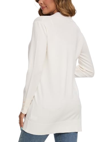 Image of Spicy Sandia Womens Open Front Cardigan Sweaters with Pockets | Long, Dressy Casual, For Office Work Business, 2026 Fall Trendy