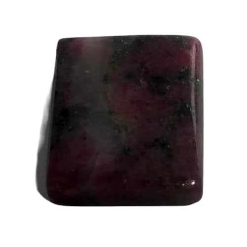 Rubis naturel facetté en cabochon carré de 61 carats pour haute joaillerie