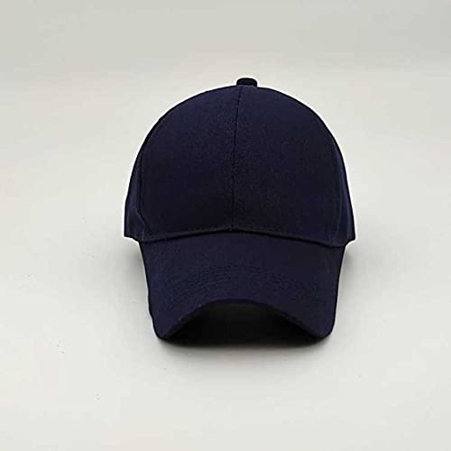 Image of solid plain unisex cotton caps free size adjustable casual look stylish cap