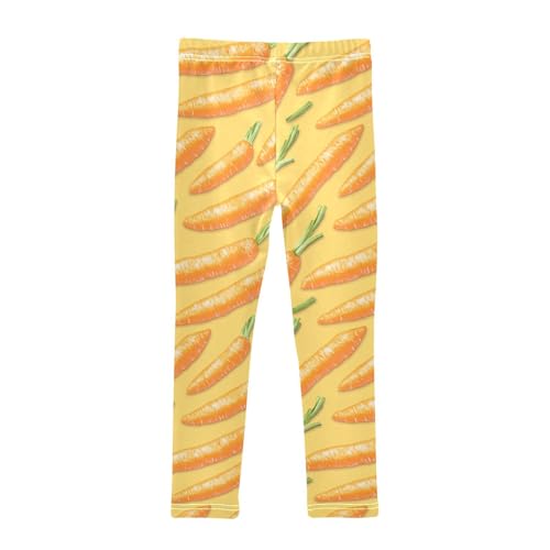 Summer Carrot Girls Leggings,Workout Leggings for Girls Toddler Athletic Legging Size for 3-10T2