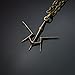 Geass Code Black Knights brass pendant - anime necklace