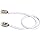WAC Lighting T24-BS-EX2-072-WT, Basics & Gemini 24VDC in-Wall Rated Power Extension Cable 72in Length in White