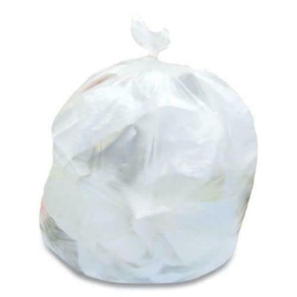 CW18200-Z6640VN 33 gal High Density Trash Bags, Natural - 16 Micr...