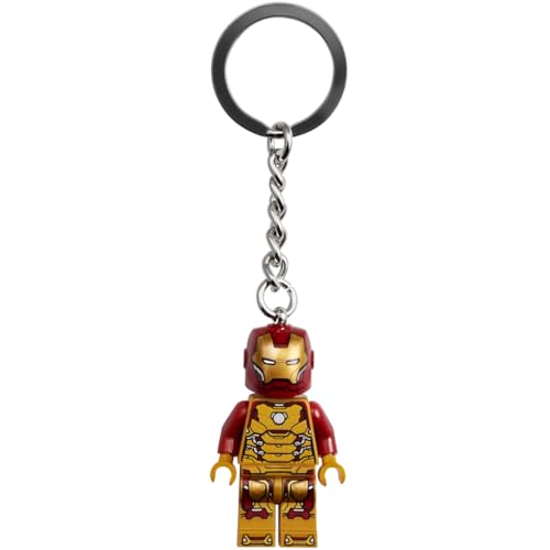 Lego 854240 Iron Man Keychain Minifigure, 6 Years Old and Up, Multicolor