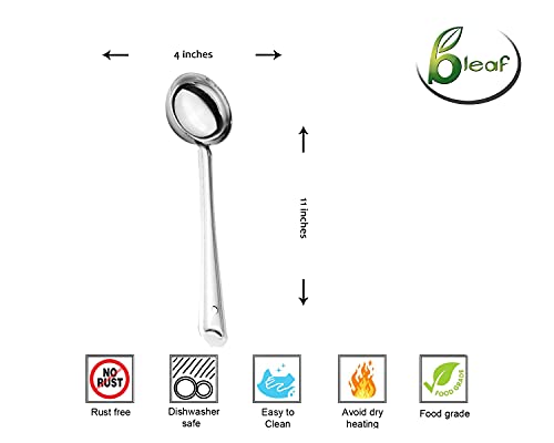 Image of BLeaf Stainless Steel-Round Serving Spoon /Ladle