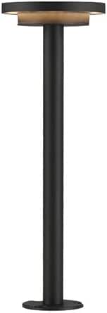 ET2 Lighting E41450-BK Alumilux Landscape - 14W 1 LED Outdoor Pathway Light-17.25 Inches Tall and 6 Inches Wide