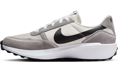 Nike Mens Waffle Nav Sneakers Black - Image 3