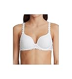 soutien gorge marie jo canada Jolies fleurs brodées au niveau des bretelles et au centre de la poitrine.