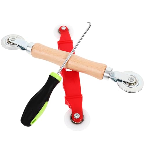 HOUDERCO 網戸修理キット スクリーンローラー 取り外しフック スクリーン修復ツール 多機能 アルミ合製