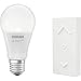 Produktbild OSRAM Smart+ LED mit Fernbedienung, ZigBee LED Lampe E27 mit Dimmer| warmweiß, ersetzt 60 Watt Glühbirne, Direkt kompatibel mit Echo Plus und Echo Show (2. Gen.), Kompatibel mit Philips Hue Bridge