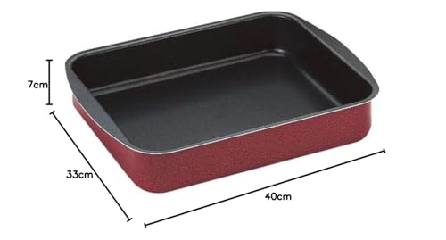 Fuente de horno antiadherente Ibili para asados familiares y repostería casera 3