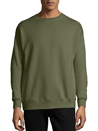 Hanes Mens ComfortBlend EcoSmart Crew Sweatshirt, M