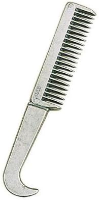 Perri's Aluminum Pulling Comb/Hoof Pick, Aluminum, One Size