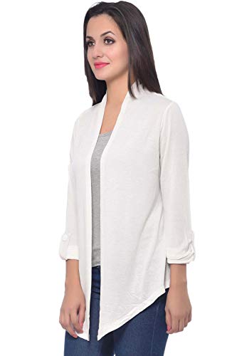 Image of Frenchtrendz Womens's Viscose Crepe Shrug(Size: XS-4XL)