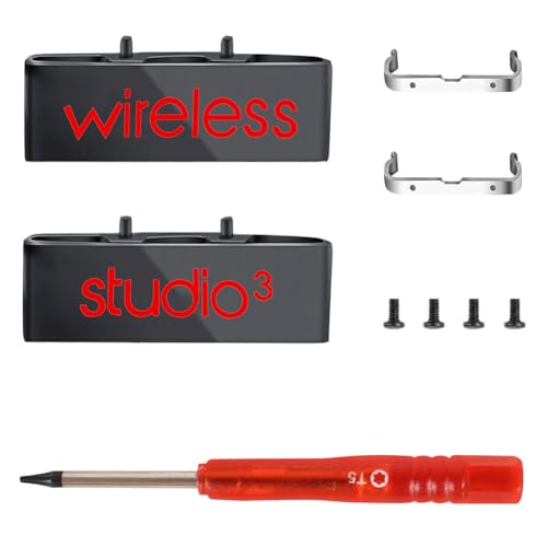 Studio 3 �q���W�������i OEM A1914 �C���L�b�g�Ɠ��� ��v�ȃA�N�Z�T���[ Beats by Dre Studio3 (A1914) ����� Studio Pro (A2924) ���C�����X�w�b�h�t�H���ɑΉ� (�f�B�t�@�C�A���g �u���b�N��
