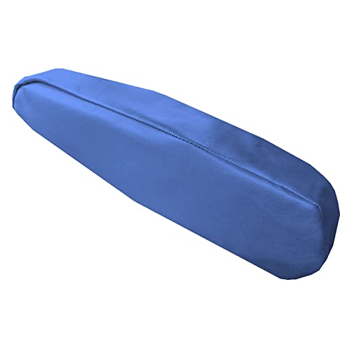 Image of FH Group Premium Faux Leather Armrest Cover Semi-Universal Fit, One Pair, Set of 2 Blue