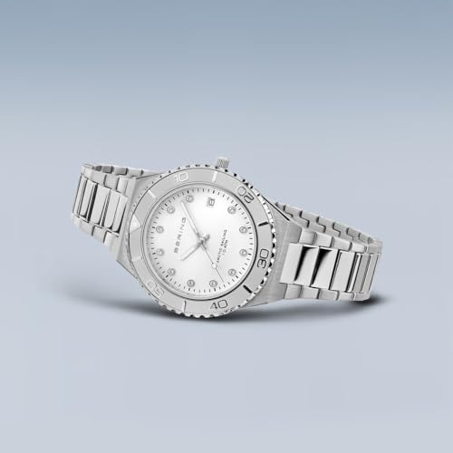 BERING Damen Uhr Quarz Movement - Classic Collection mit Edelstahl und Saphirglas 18936-704 - Wasserdicht: 10 ATM – Ansicht 4