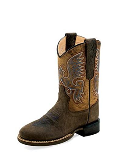 Old West Boots Boy's Rounder (Toddler/Little Kid)