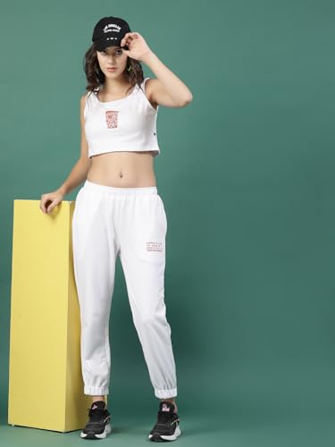 Image of Rigo Cotton Co-ord Set for Women | Round Neck, Slim Fit Tracksuit Co-ords Set for Women | Stylish Dresses for Women | Casual Wear, Beach Wear, Vacation Wear Outfit for Women