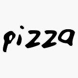 Pizza Tumblr Trendy Text Vinyl Sticker Laptop Decal Car Bumper Window Waterproof 6 Mil 5'