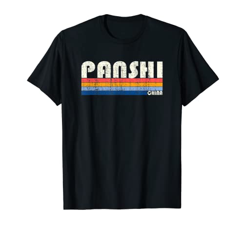 Retro Vintage 70s 80s Style Panshi, China T-Shirt