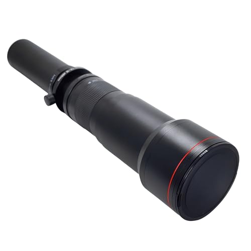 Ultimaxx 650-1300mm (w/ 2X- 1300-2600mm) Telephoto Zoom Lens Kit for Canon EOS 7D, 6D, 5D, 5Ds, 1Ds, 80D, 77D, 70D, 60D, 60Da, 40D, T7s, T7i, T6s, T6i, T6, T5i, T5, T4i, T3i, SL2, SL1 - Thumbnail 3