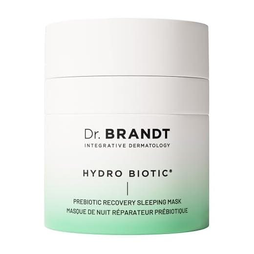 Dr. Brandt Hydro Biotic - Recovery Sleeping Mask - Deeply Hydrates and Locks Moisture For Up To 72 Hours - Reduces Redness and Signs of Irritation - 1.7 oz / 50 g