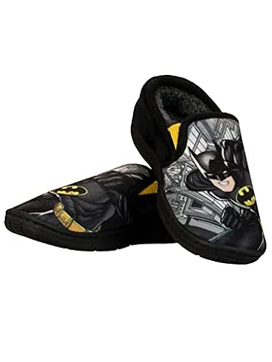 DC Comics Niños Zapatillas Batman Negro EU 33 (UK 1) | Ya disponible en tu tienda friki favorita! En mundofriki.es!