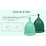 SHORDY Reusable Menstrual Cup (Small & Large) Set of 2 with Box, Medical Grade Silicone, Copa Menstruelle, Period Cup, Heavy & Light Flow, Feminine Hygiene, Tampons, Pads & Disc Alternative for Women - Image 4