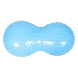 OFFSCH Pelota de Ejercicios con Forma de Cacahuete para Yoga Durante el Embarazo - Pelota de Equilibrio Inflable para Entrenamiento de Pilates y masajes - Equipo de Entrenamiento para Fortalecer el