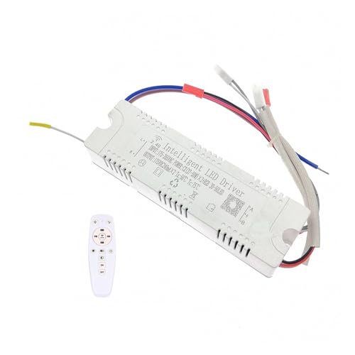 Pilote LED 37-50Wx2 pour ruban souple bicolore et contrôle application lustre RGB