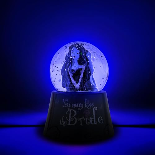 Mini globo de nieve Corpse Bride para decorar tu escritorio gótico 3