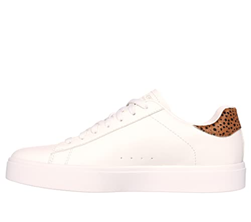 Skechers Skechers Women's Court Classics Eden LX - Feeling Fierce, Natural/Brown Suede, 11 M