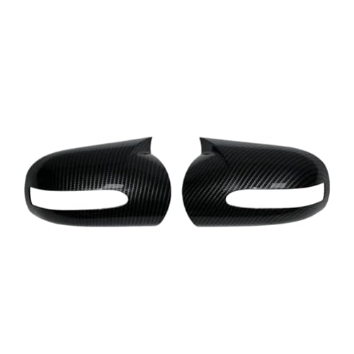 Boîtier de rétroviseur Mercedes Classe E W211 C W203 carbon look pour extérieur