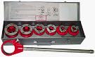 Wheeler Rex 4200 1/2" to 2" Manual Ratchet Pipe Threader Set