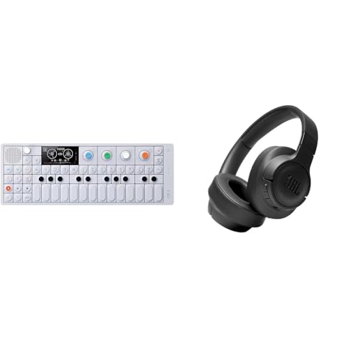Teenage Engineering OP-1 All-in-One Portable Synthesizer, Sampler and Controller & JBL Tune 760NC Wired and Wireless Over-Ear Headphones with Built-In Microphone