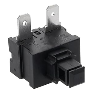 ensipart Netzschalter passend für/kompatibel mit Miele 9023231 EIN/AUS Schalter für Bodenstaubsauger Alternatives Teil