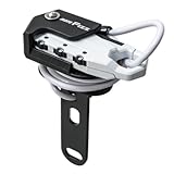 タナックス(TANAX) バイク用 盗難防止 ヘルメット用ワイヤーロック ストレート ホワイト 3桁ダイヤル式ロック 600mm MF-4754